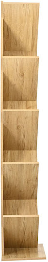 Wooden Bookcase 40x30x174cm
