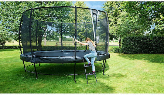Exit Toys Trambulină de Exterior cu Diametrul de 366 cm cu Plasă de Protecție