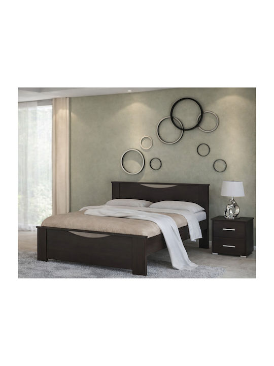 Bedroom Furniture Set Smile Wenge 140x200cm 2 Pieces