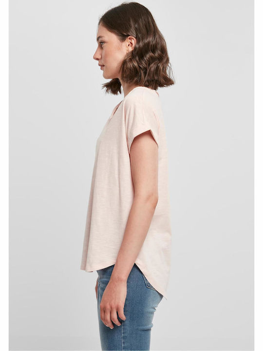 BYB Γυναικείο Διαφημιστικό T-shirt Κοντομάνικο Pink BYB Γυναικείο Διαφημιστικό T-shirt Κοντομάνικο Pink