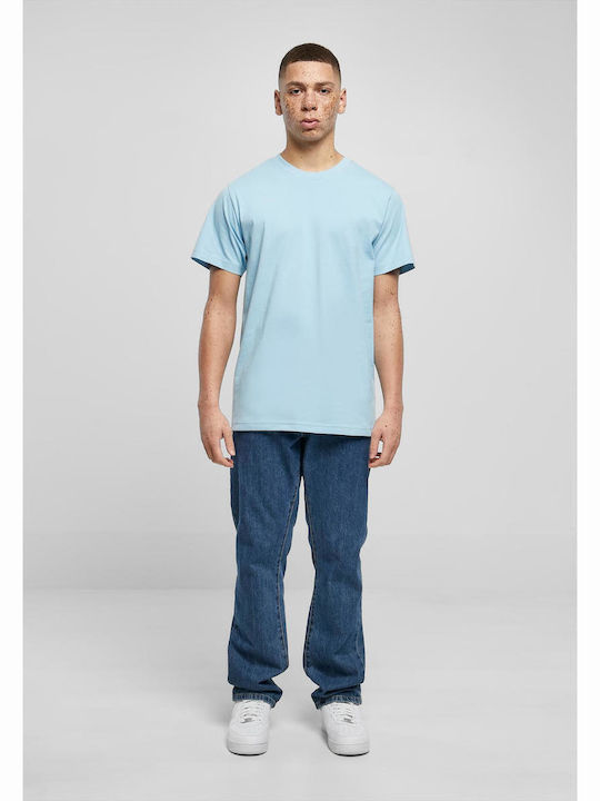 Build Your Brand Men's Promotional T-Shirt Heavenblue
