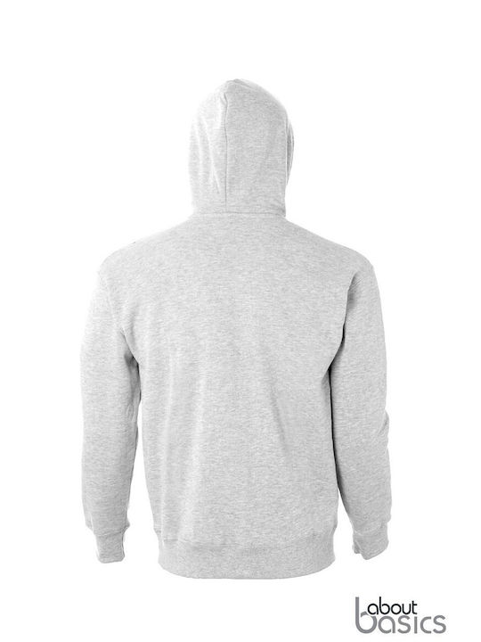 About Basics Unisex Διαφημιστικό Φούτερ Μακρυμάνικο Grey Melange About Basics Unisex Διαφημιστικό Φούτερ Μακρυμάνικο Grey Melange