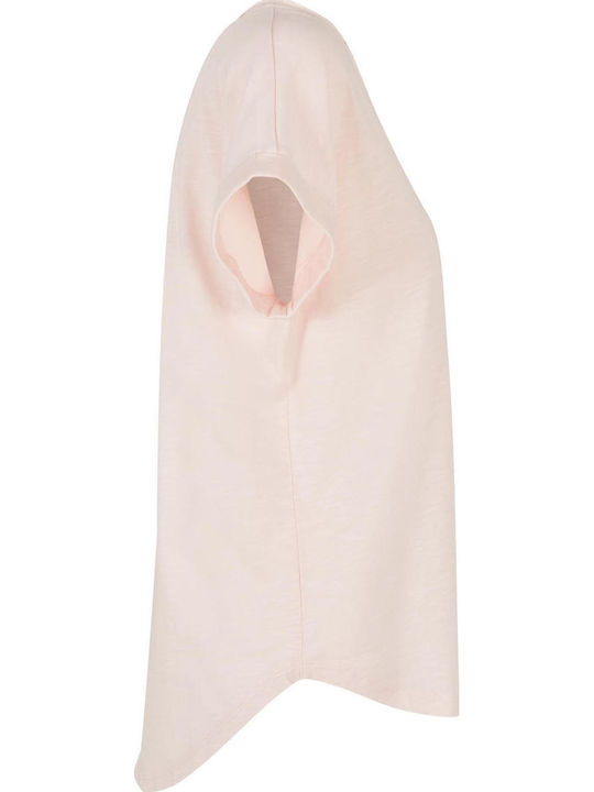 BYB Γυναικείο Διαφημιστικό T-shirt Κοντομάνικο Pink