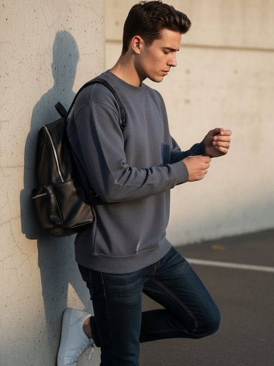 SG Men's Promotional Long Sleeve Blouse Dark Grey
