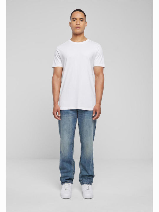 BYB Ανδρικό Διαφημιστικό T-shirt Κοντομάνικο White