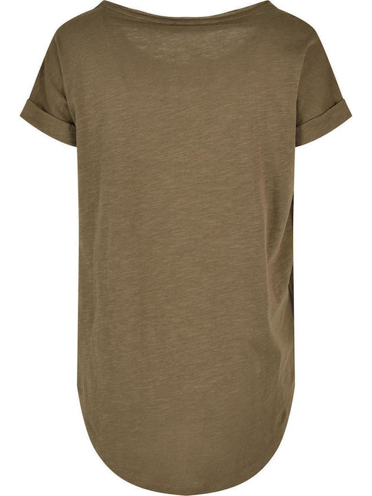 BYB Women's Promotional Short Sleeve T-Shirt Olive