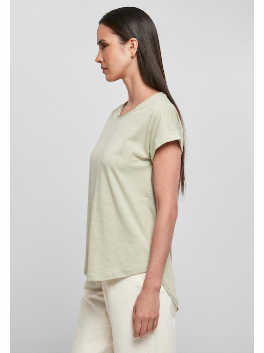 BYB Women's Promotional Short Sleeve T-Shirt Soft Salvia BYB Women's Promotional Short Sleeve T-Shirt Soft Salvia