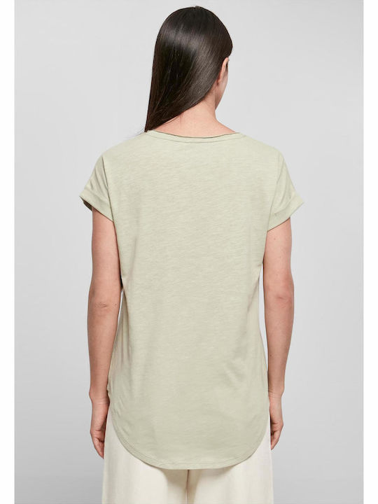 BYB Women's Promotional Short Sleeve T-Shirt Soft Salvia