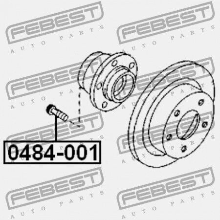 Febest Wheel Bearings for Lexus CT Mitsubishi Lancer