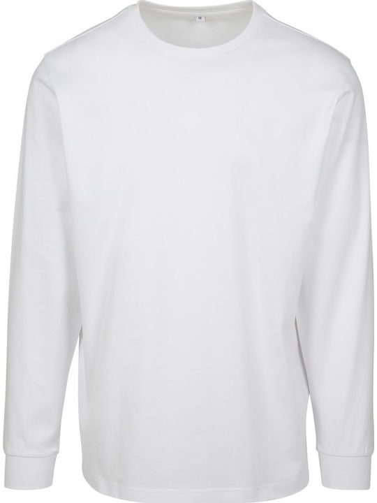 BYB Men's Promotional Long Sleeve Blouse White
