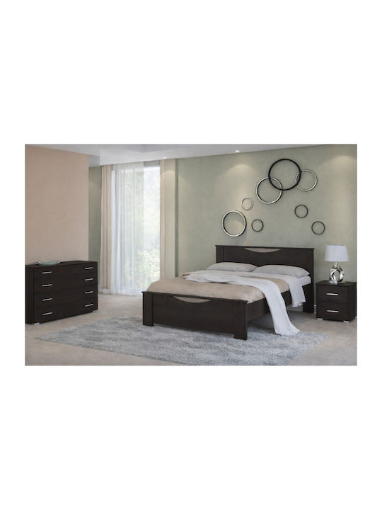 Sarris Schlafzimmermöbel-Set Smile Wenge 140x200cm 3 Stück