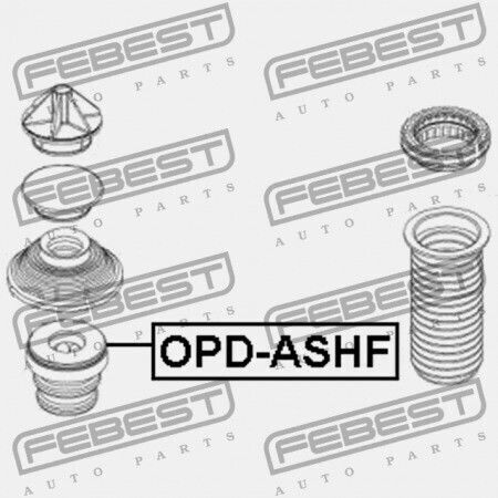 Febest Shock Absorber For Opel Astra 2004-2010