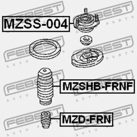 Febest Αμορτισέρ για Mazda 626 1991-1994