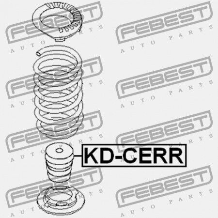 Febest Febest Stoßdämpfer Für Kia Cerato Shuma