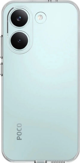Vivid Set Back Cover Silicone / Tempered Glass Set with Tempered Glass Transparent (Poco X8 Pro)