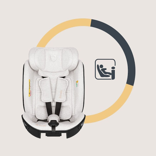 Lionelo Moxie Next Καθισματάκι Αυτοκινήτου i-Size με Isofix Beige Sand