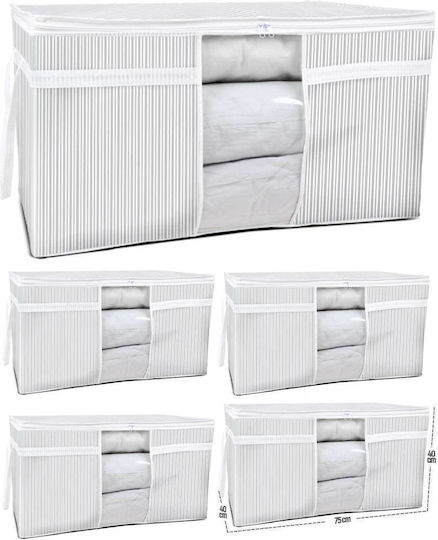 SteweHome Θήκη Αποθήκευσης Ρούχων 75x40x40cm STE-044454-P44454 5τμχ