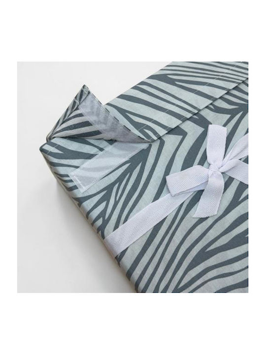 Linea Home Double Duvet Cover 200x240 Petrol Blue