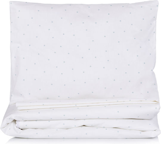 Chipolino Cradle Set Mint Stars 9 Pieces