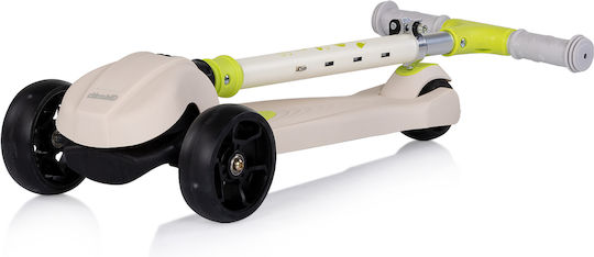 Chipolino Kids Foldable Scooter Moxie 3-Wheel White