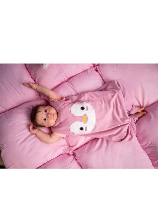 Baby Bliss Φθινοπωρινός Υπνόσακος με Πόδια Pink