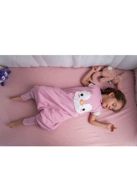 Baby Bliss Φθινοπωρινός Υπνόσακος με Πόδια Pink