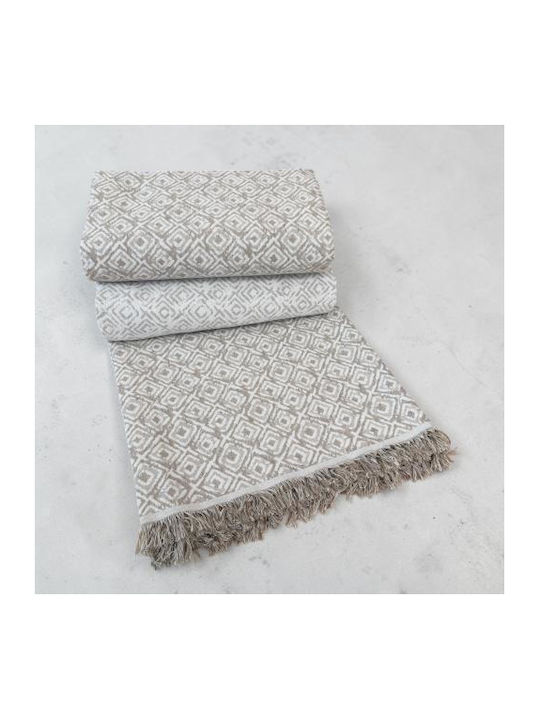 Linea Home Regina Überwürfe Set 3 Stück Beige
