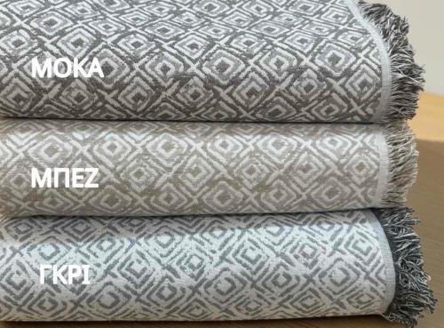 Linea Home Regina Комплект За Хвърляния 3 Бр Бежов