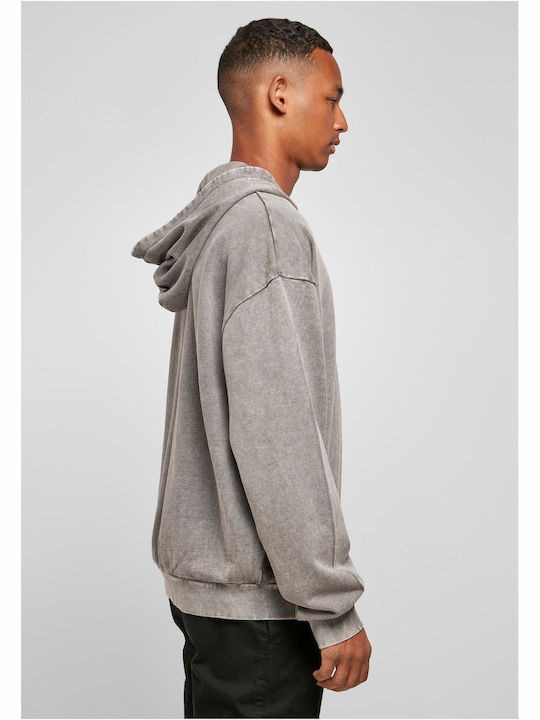 Sweatshirt Mit Kapuze Acid Washed Asphalt