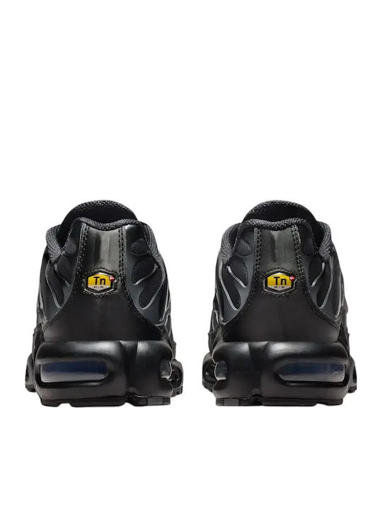 TN Air Max Plus Дамски Сникърси Черни Металически Сребристи