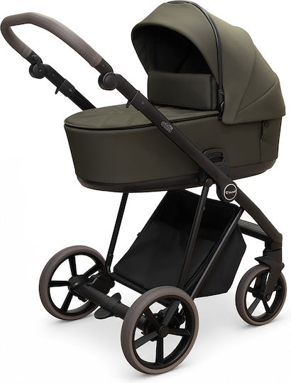 Dovadi Atta Plus Reversible 2 in 1 Baby Stroller Suitable for Newborn Sicilian Olive