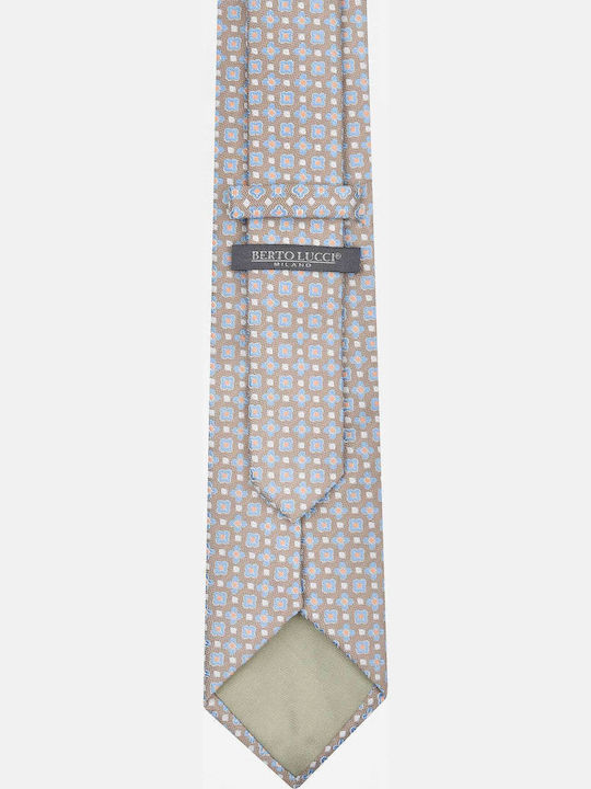 Berto Lucci Men's Printed Tie