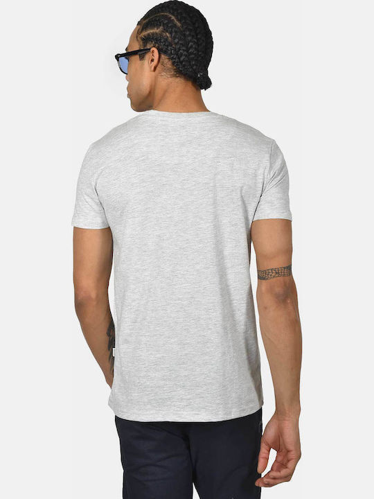 Men's Blouses T-shirt Grey Open