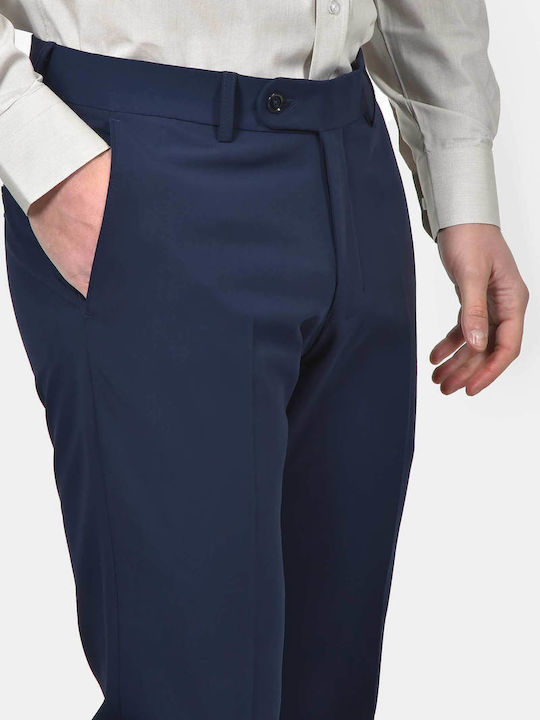 Herrenhose Elastisches Blau
