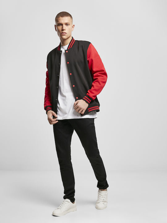 Collegiate Jacket Black/red