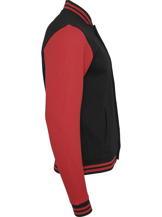 Collegiate Jacket Black/red