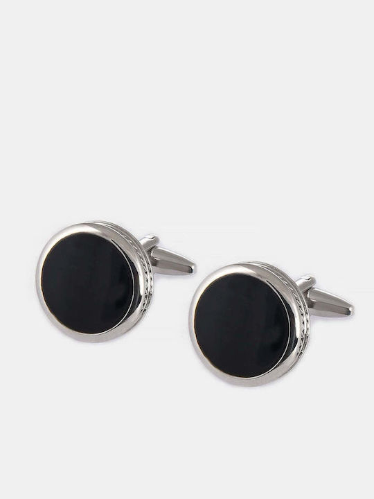 Berto Lucci Cufflinks in Silver Colour Berto Lucci Cufflinks in Silver Colour