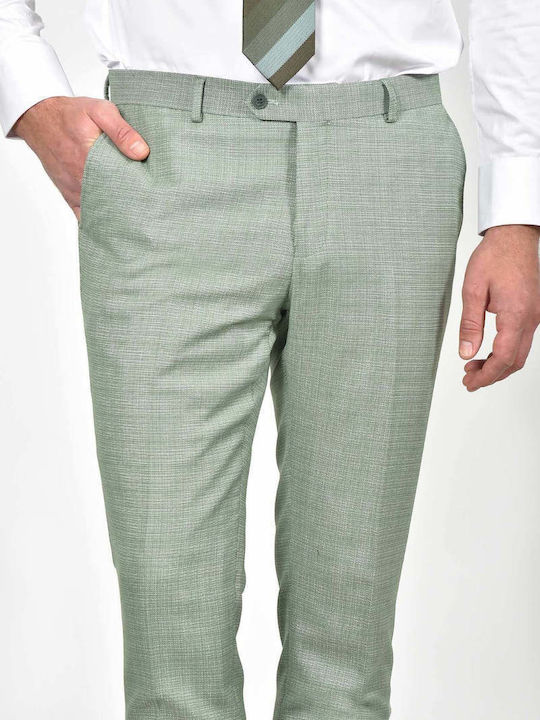 Men's Suit with Slim Fit Green
