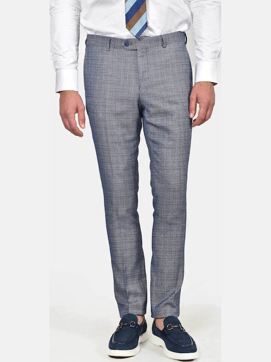 Herrenanzug mit Schlanke Passform Blau