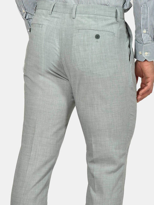Winter Men's Suit with Vest Slim Fit Green