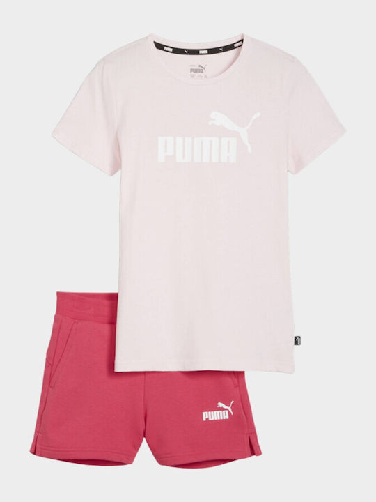 Παιδικό Σετ με Σορτς Καλοκαιρινό 2τμχ Pink