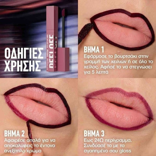 Maybelline Superstay Peel Off Молив за устни 4 Sunset