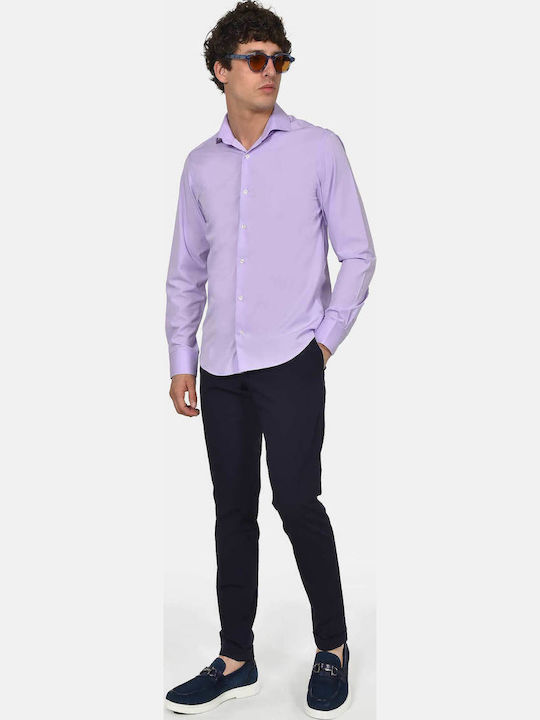 Long Sleeve Shirt in Regular Fit Lilac