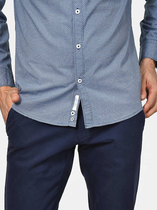 Long Sleeve Patterned Shirt
