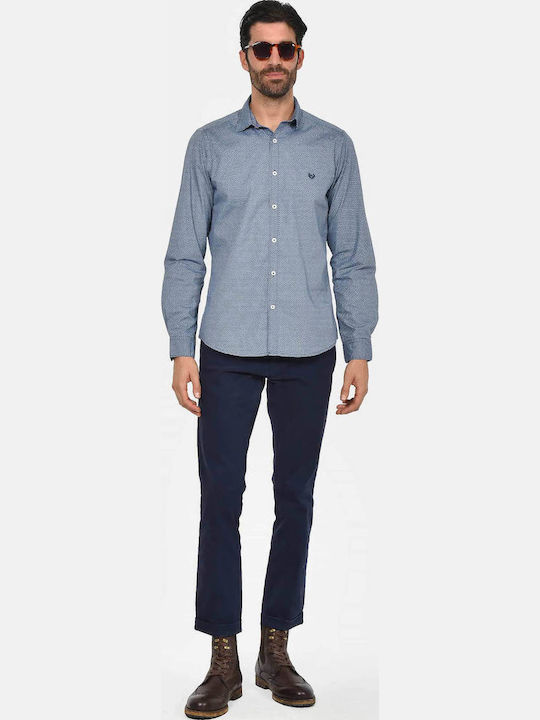 Long Sleeve Patterned Shirt