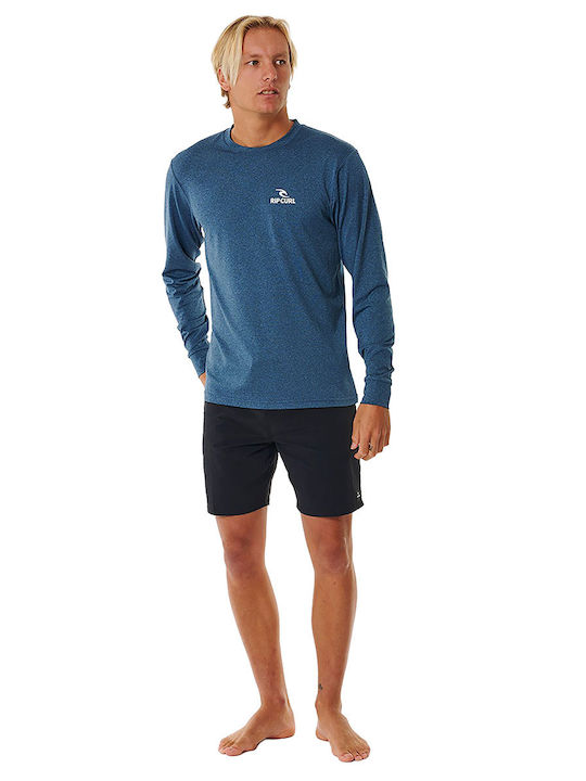 Rip Curl UPF 50 Ανδρική Μακρυμάνικη Αντηλιακή Μπλούζα Γκρι
