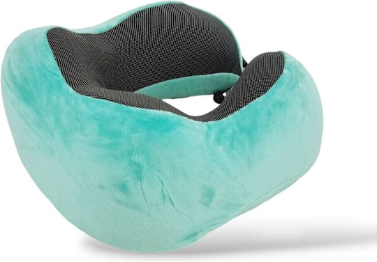 Mcan Μαξιλαράκι Ταξιδίου Memory Foam Τιρκουάζ