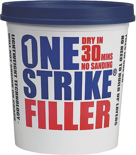 Everbuild One Strike Filler Allzweckspachtel Weiß 1lt