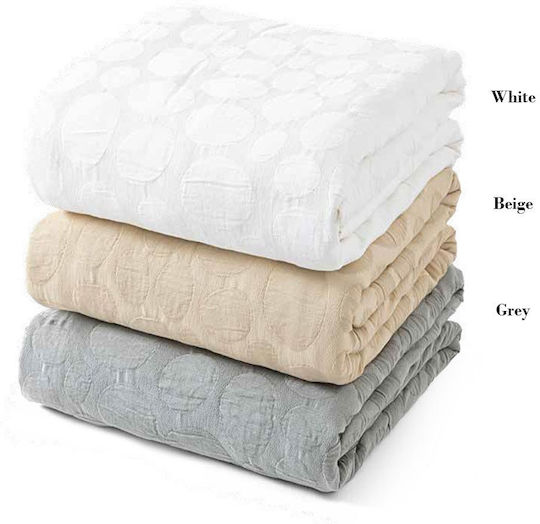 Nima Hotel Blanket Double Gray 240x270cm