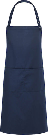 Karlowsky Ποδιά Σερβιτόρου Ολόσωμη LS 34 Navy Blue